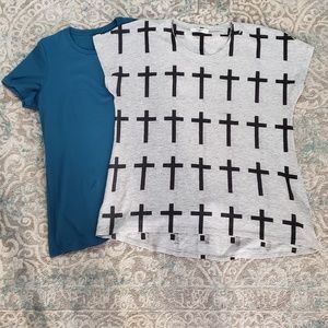 NWOT 2 tshirt bundle